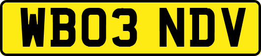 WB03NDV