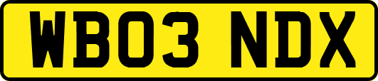 WB03NDX