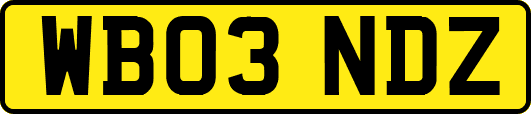 WB03NDZ