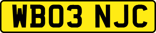 WB03NJC