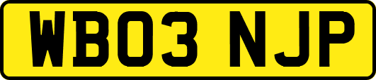 WB03NJP