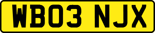 WB03NJX