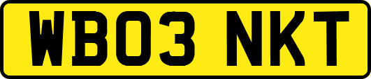 WB03NKT