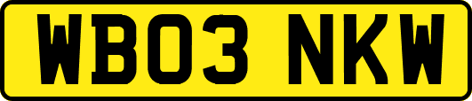 WB03NKW