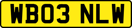 WB03NLW
