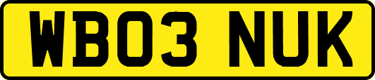 WB03NUK