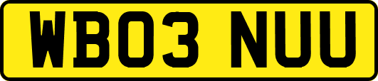 WB03NUU