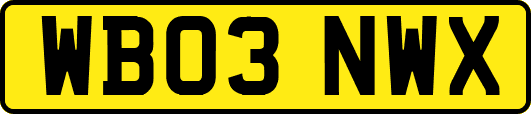 WB03NWX
