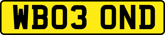 WB03OND