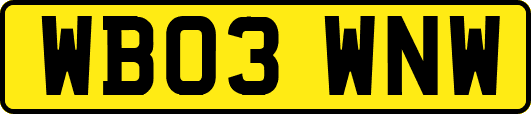 WB03WNW
