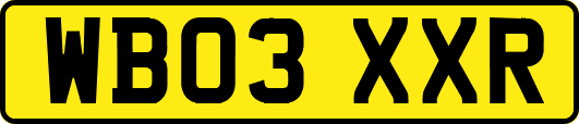WB03XXR