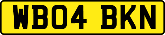 WB04BKN