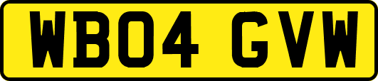 WB04GVW