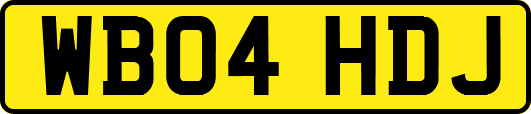 WB04HDJ