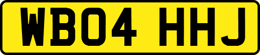 WB04HHJ