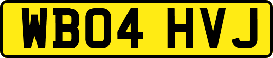WB04HVJ