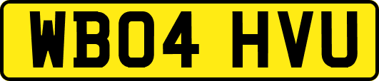 WB04HVU