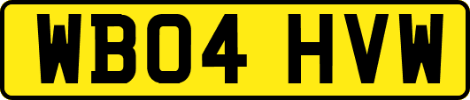 WB04HVW