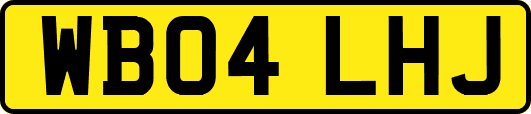 WB04LHJ