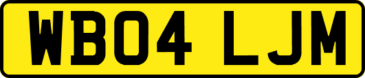 WB04LJM