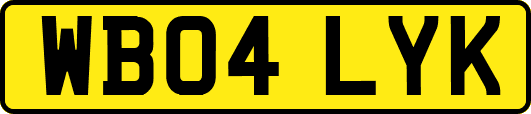 WB04LYK