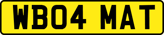 WB04MAT