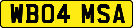 WB04MSA