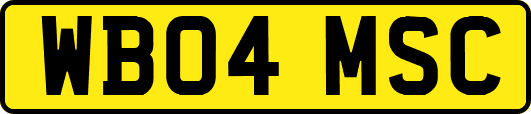 WB04MSC