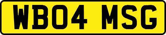 WB04MSG