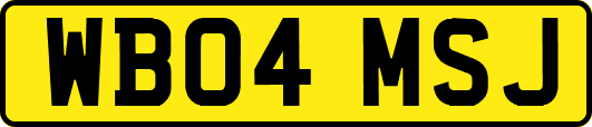 WB04MSJ