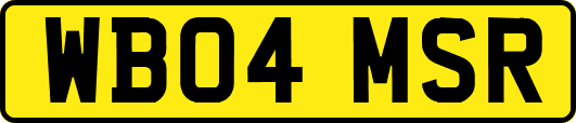WB04MSR