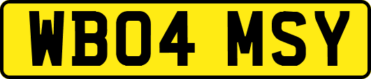 WB04MSY