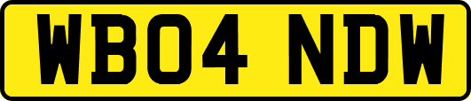 WB04NDW