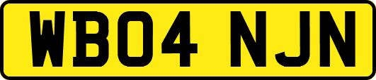 WB04NJN