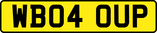 WB04OUP