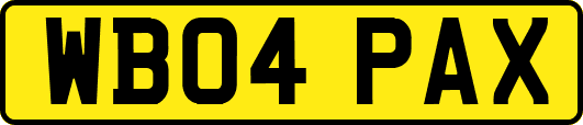 WB04PAX