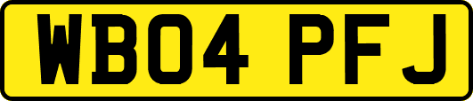 WB04PFJ