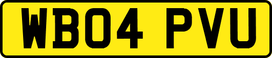 WB04PVU
