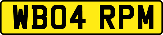 WB04RPM