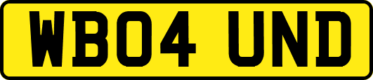WB04UND