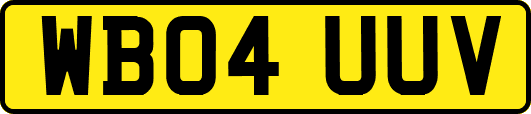 WB04UUV