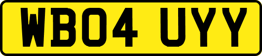 WB04UYY