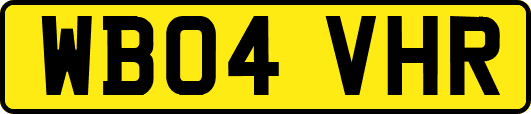 WB04VHR