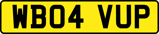 WB04VUP