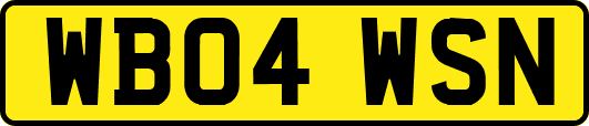 WB04WSN
