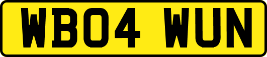 WB04WUN