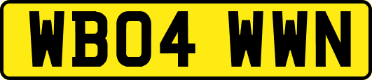 WB04WWN