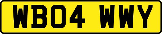 WB04WWY