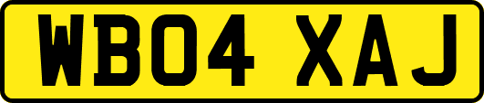 WB04XAJ