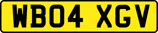 WB04XGV